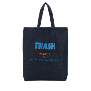 Needles Men Denim Large Grocery Shopping Bag